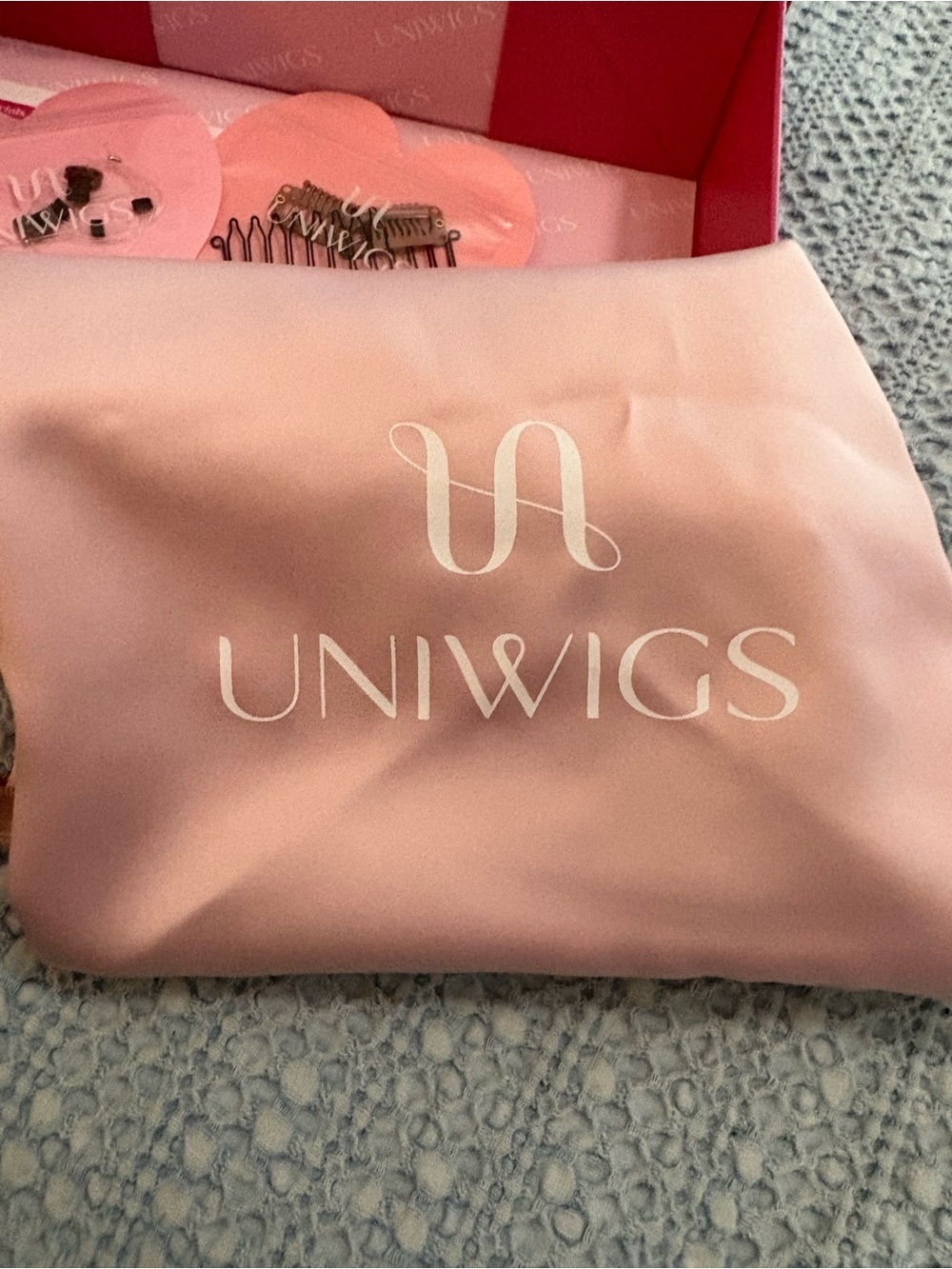 Uniwig Truffle Brown Women's Remy Human Hair Topper - Seamless Coverage & Volume - Picture 13 of 16